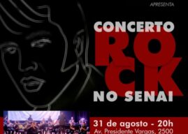 Banda do SENAI de Franca apresenta clássicos do rock no dia 31 de agosto